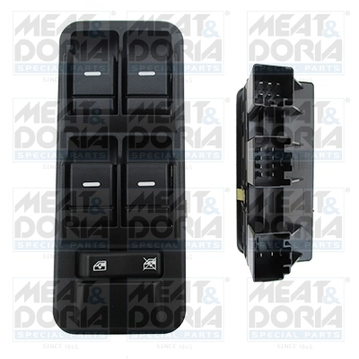 Switch, window regulator
